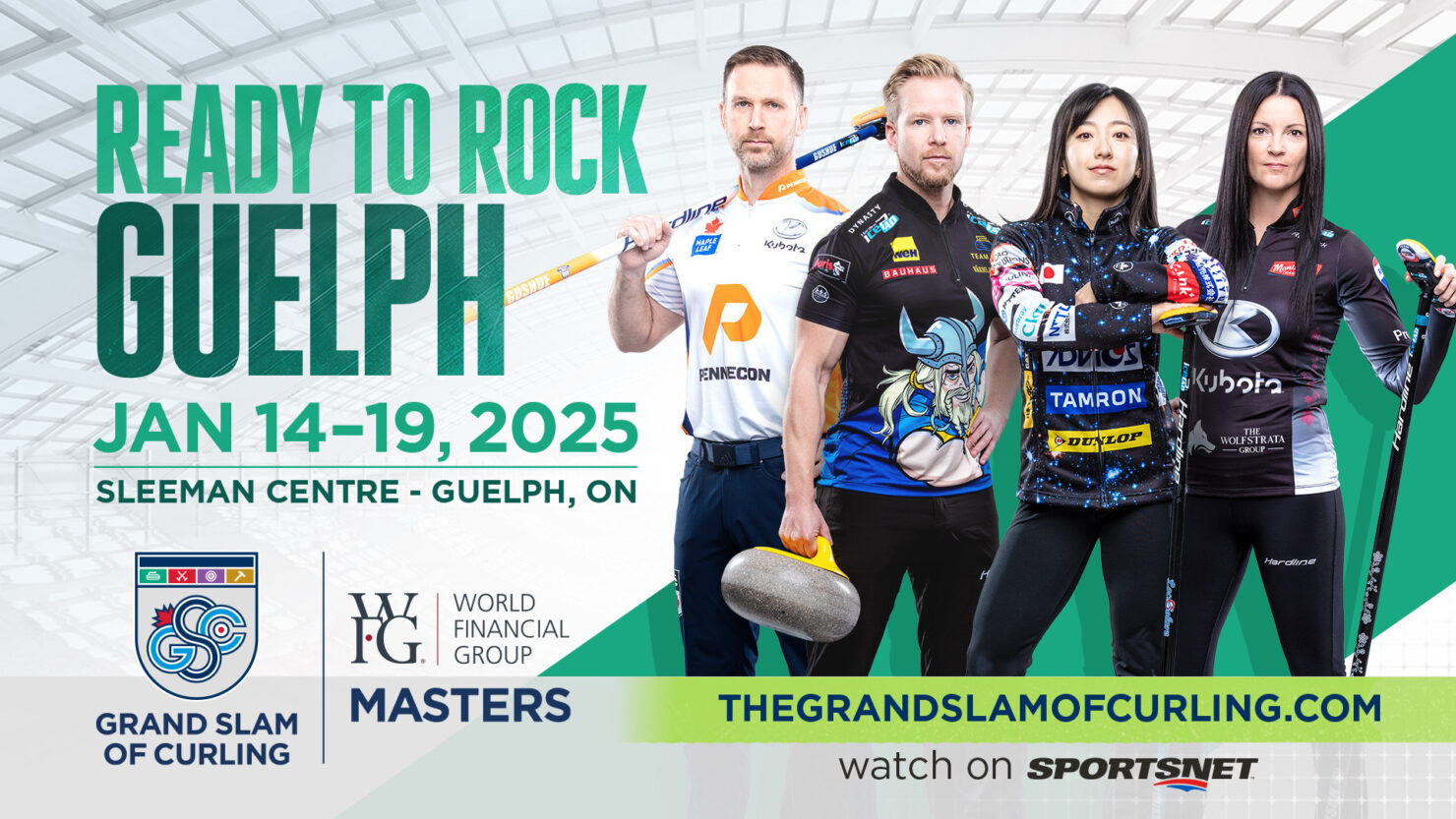 Guelph to host WFG Masters during 202425 season The Grand Slam of